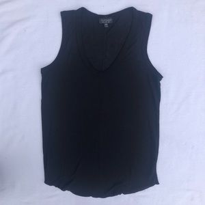 Topshop black tank top